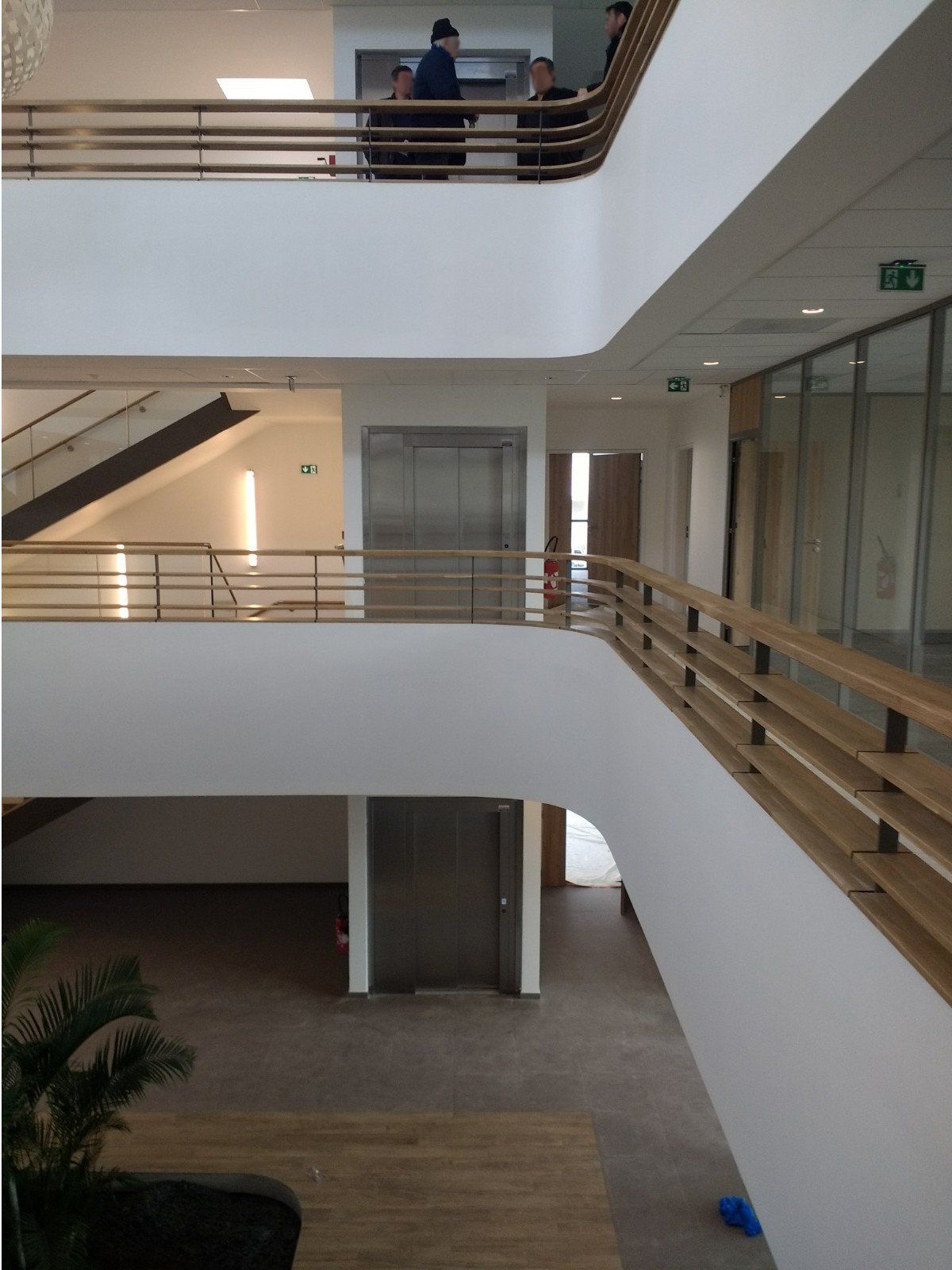 Ascenseur dans un bâtiment recevant du public