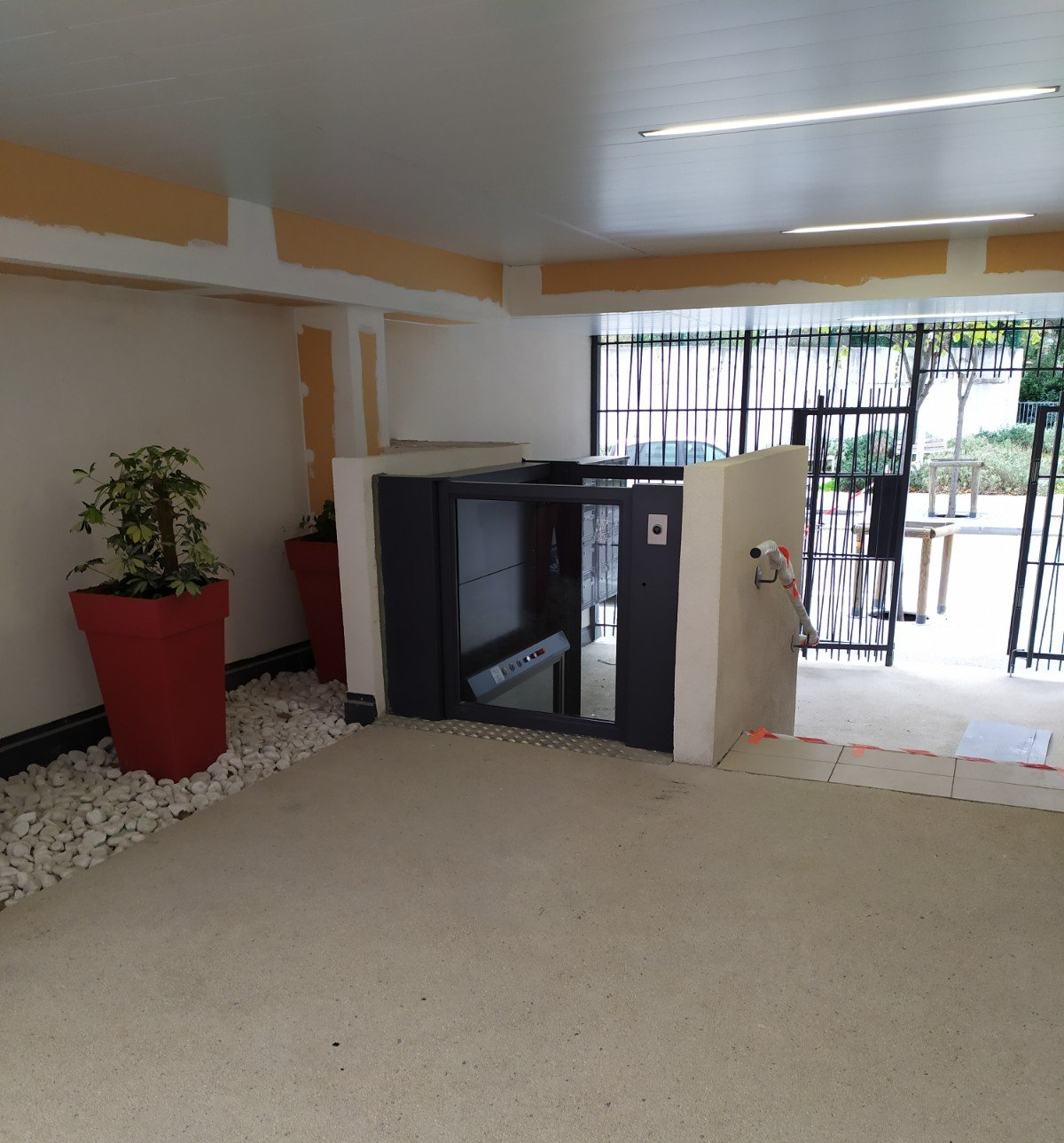 Installation de monte personne