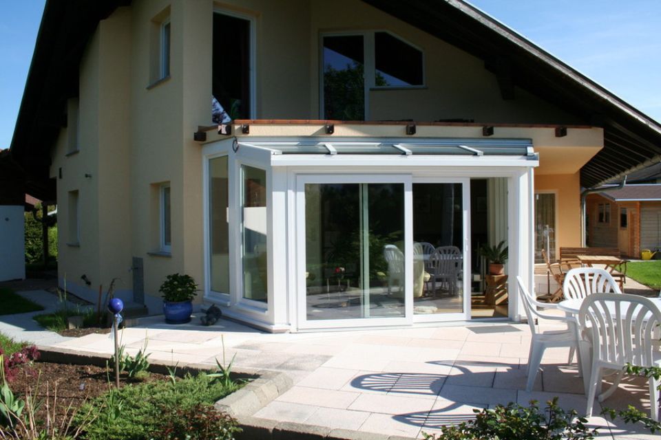 Wintergarten von außen