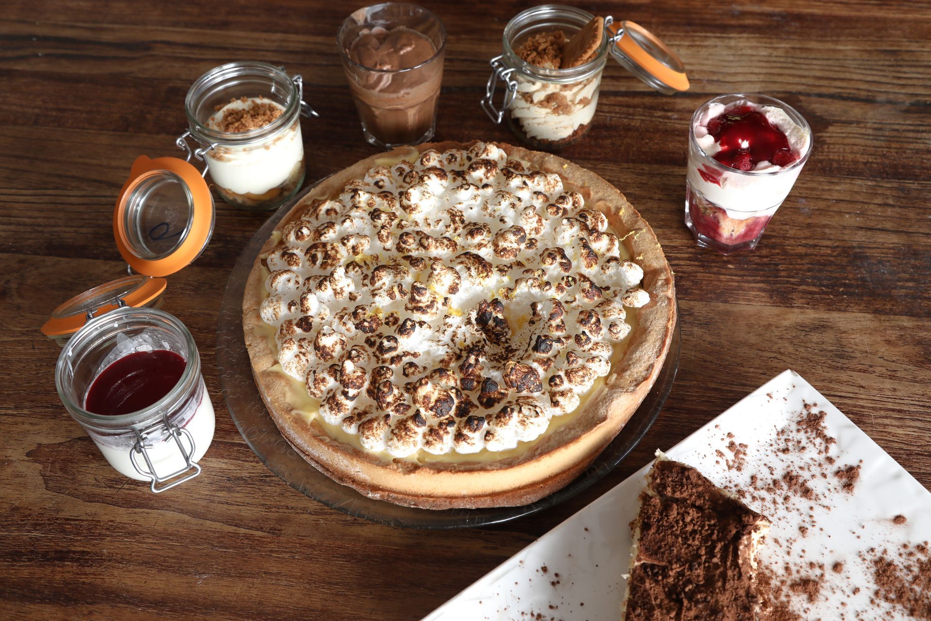 Tarte meringuée