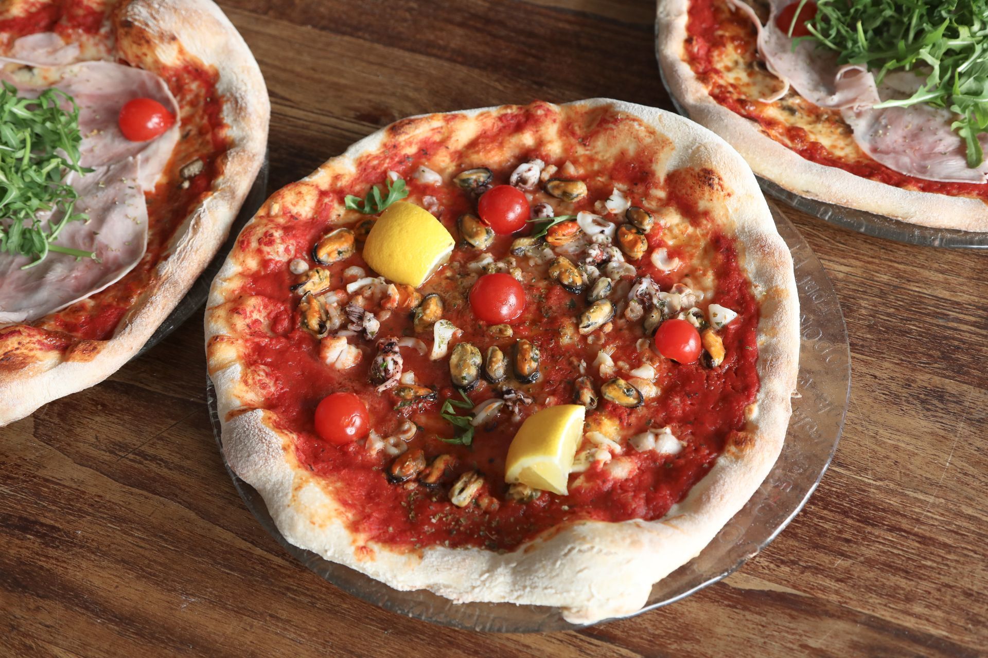 Sélection de pizzas