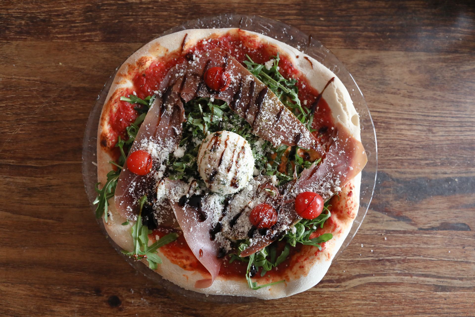 Pizza burrata