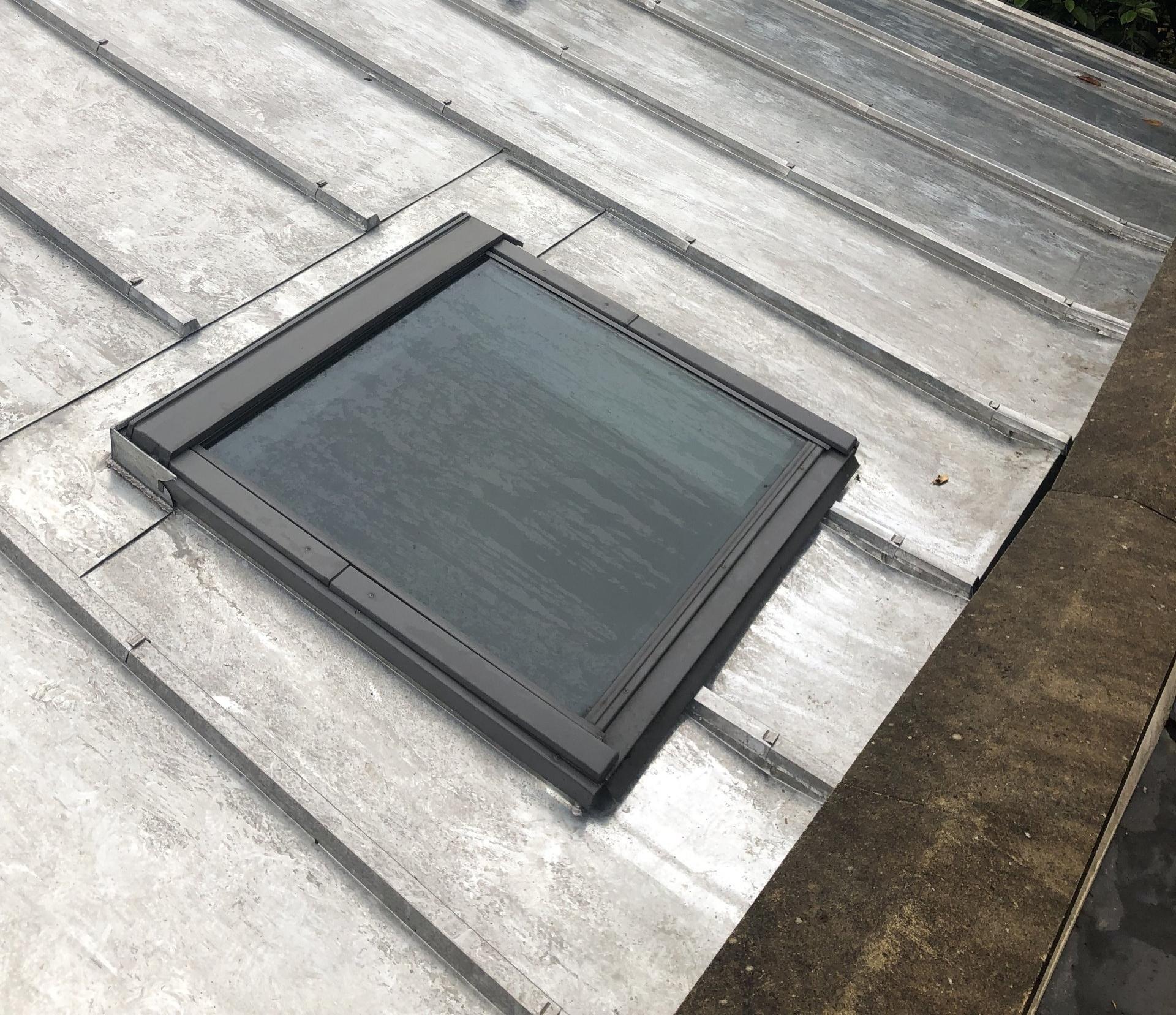 Toiture en bac acier