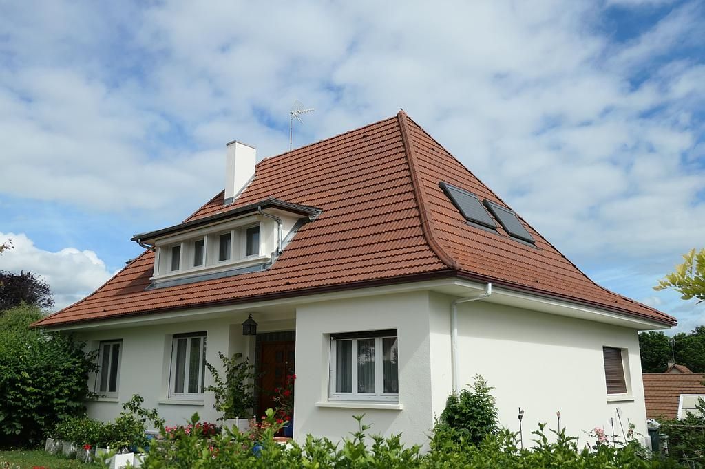 Toit après réfection