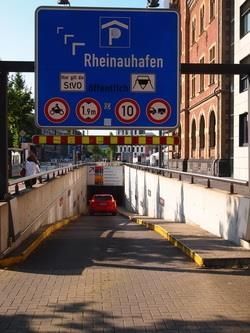 Sie parken am Besten im Parkhaus