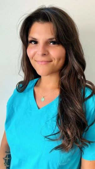 Portrait von Anna Tseka-Westbeld, medizinische Fachangestellte in unserer Orthopädie Privatpraxis in Köln.
