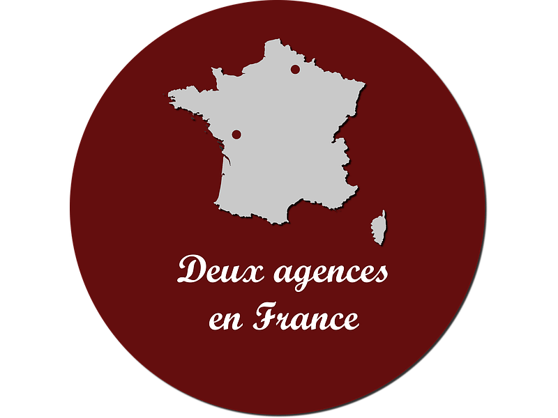 Deux agences en France