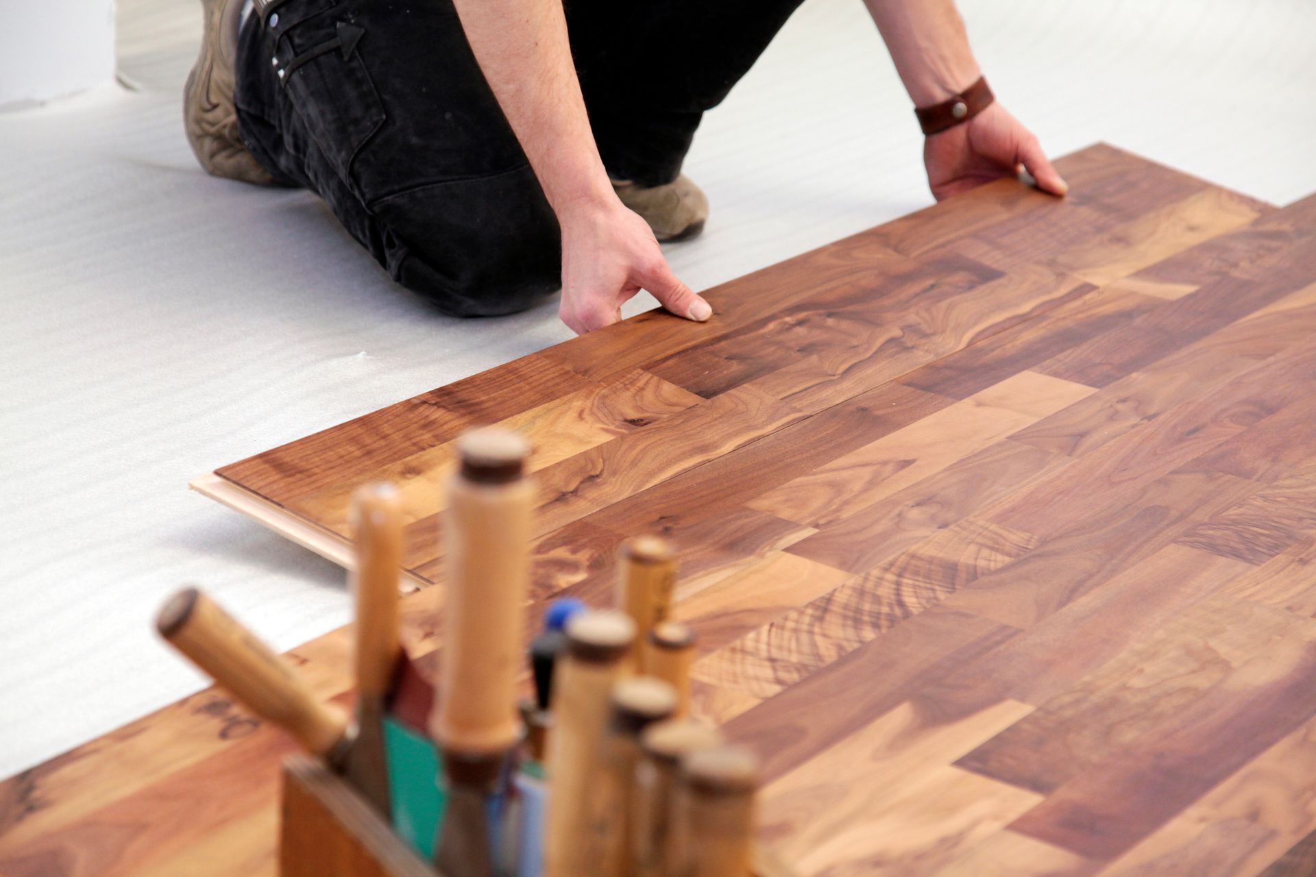 Un parquet stratifié