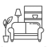 Icon Kopf mit Wellen als Symbol fürs Sprechen