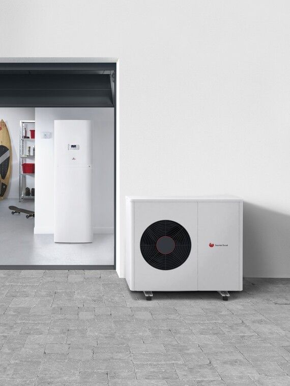 PAC air/eau Saunier Duval