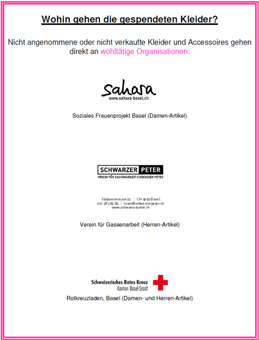 First and Secondhand Fashion