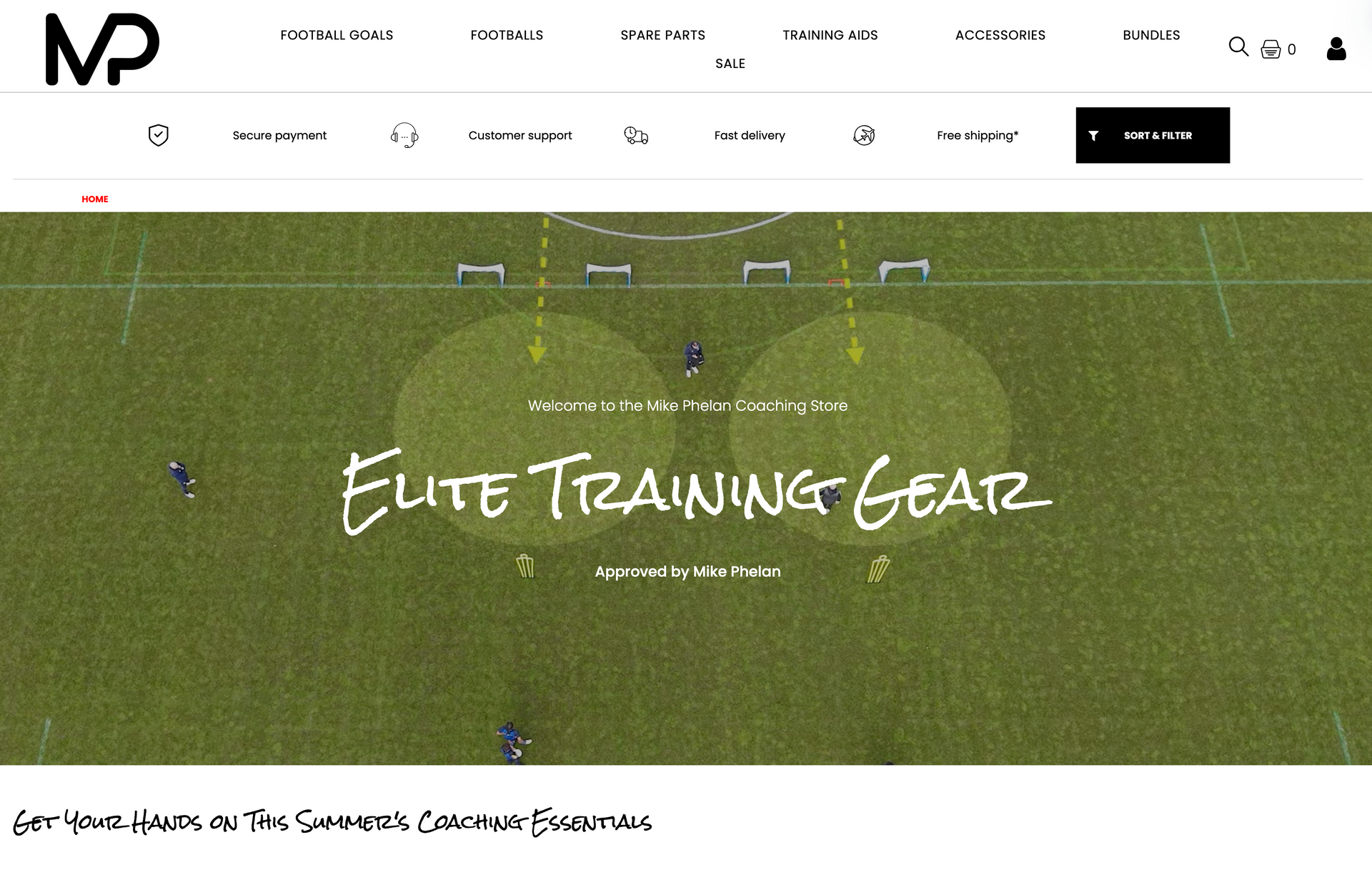 A website banner for 