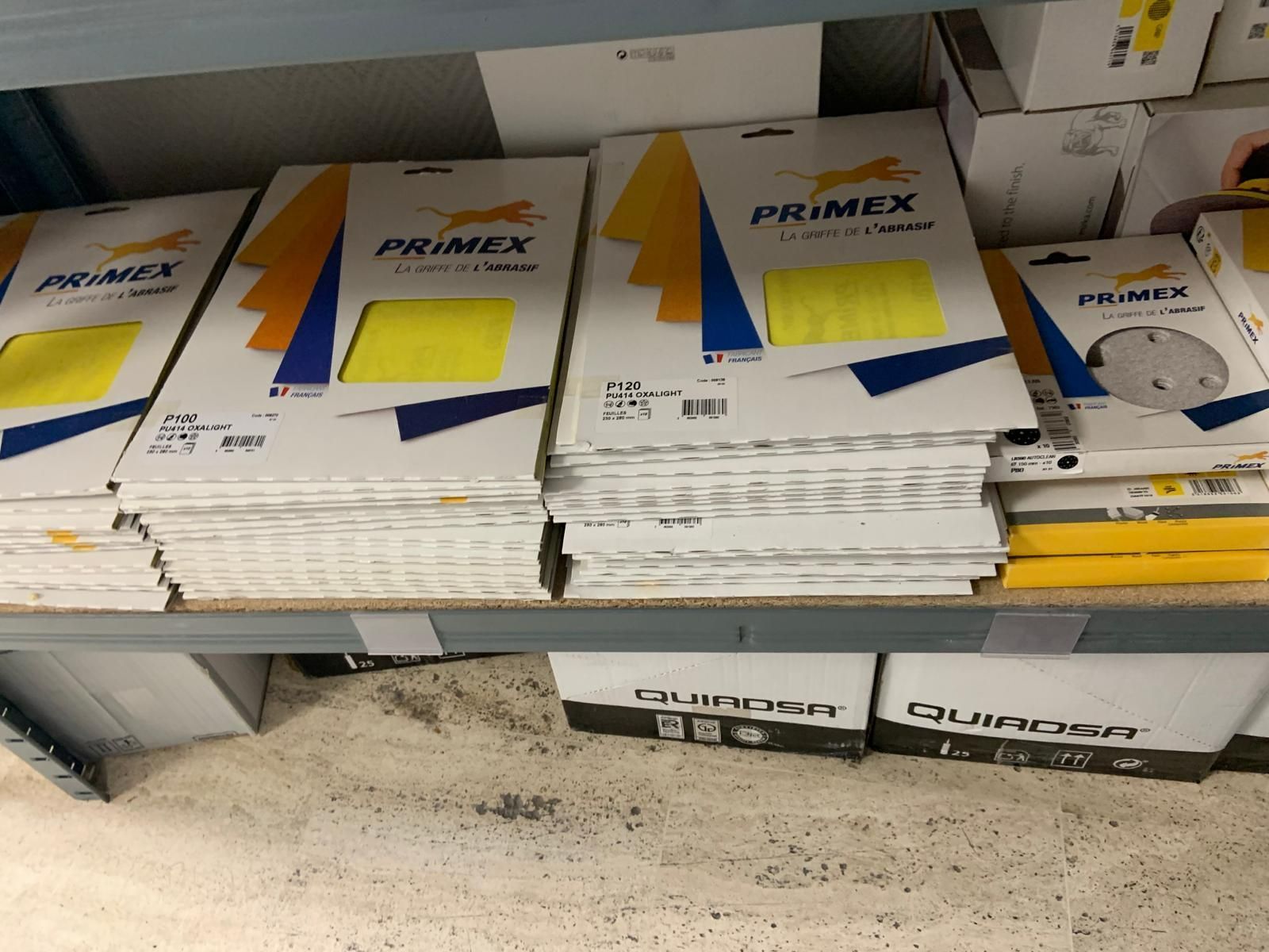 L’abrasif du magasin