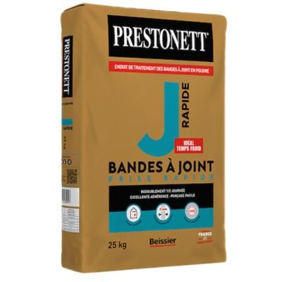 Enduit prestonett bande a joint