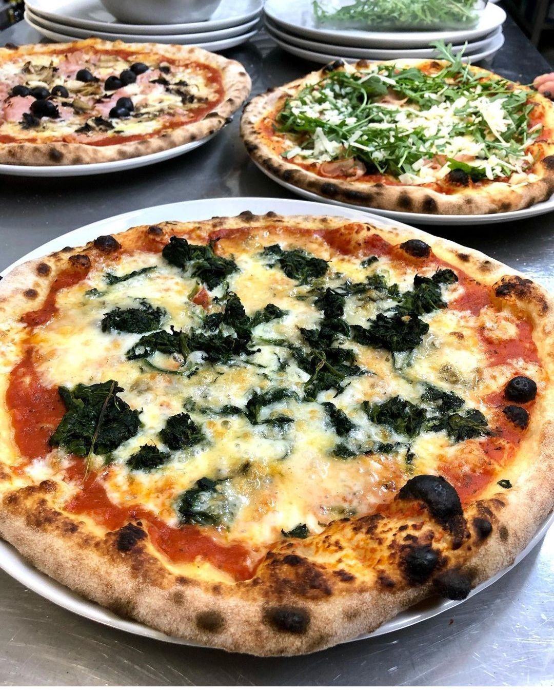 Pizzen im Ristorante Pizzeria Pension Damiano