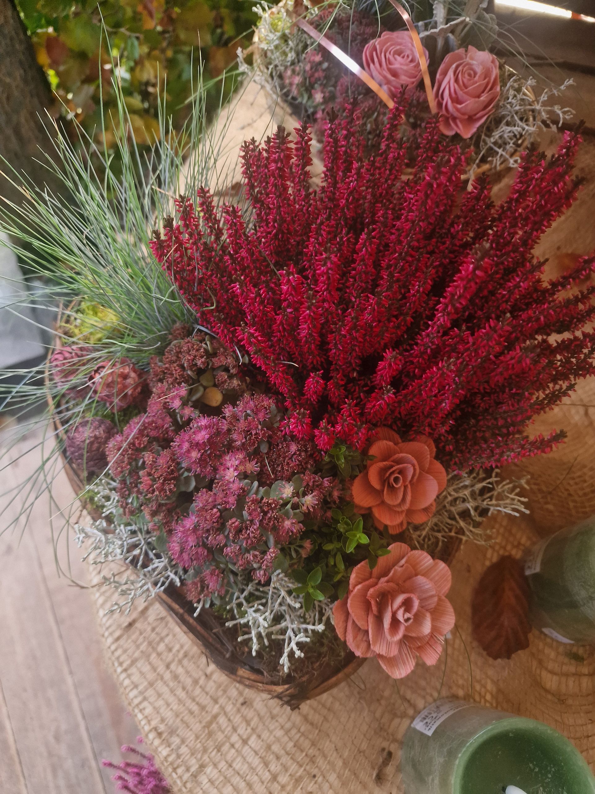 Blumenstrauß für Allerheiligen