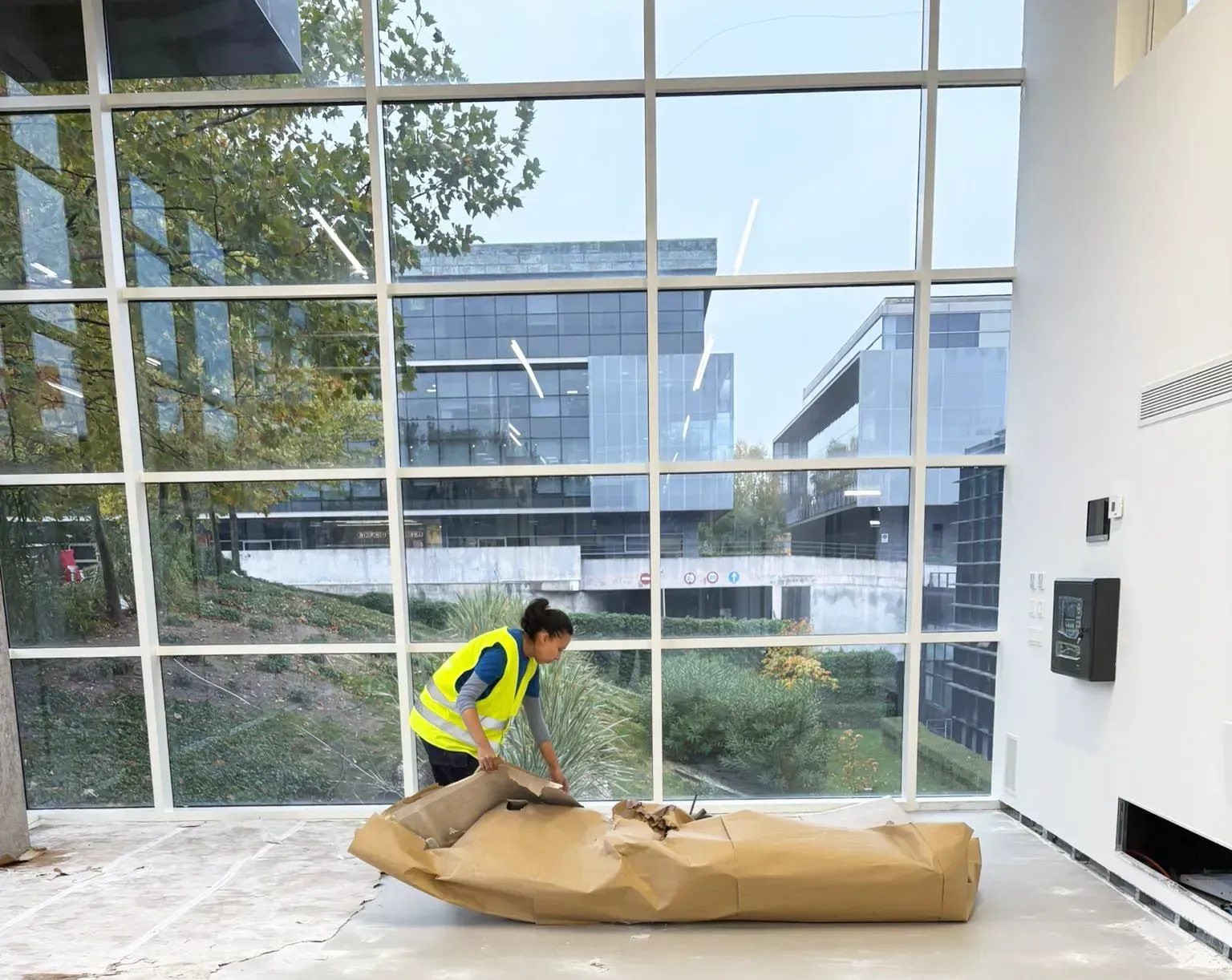 Limpieza profesional de cristales