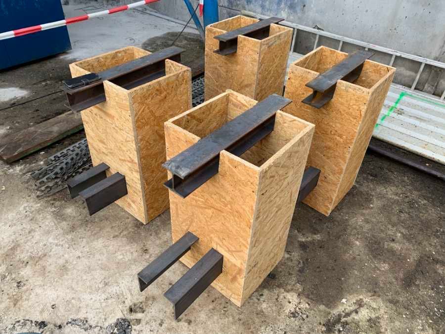 Betonarbeiten für ein neues Silofundament