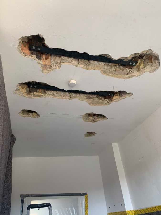 Erstellen eines Deckendurchbruches im 4. OG einer bewohnten Wohnung