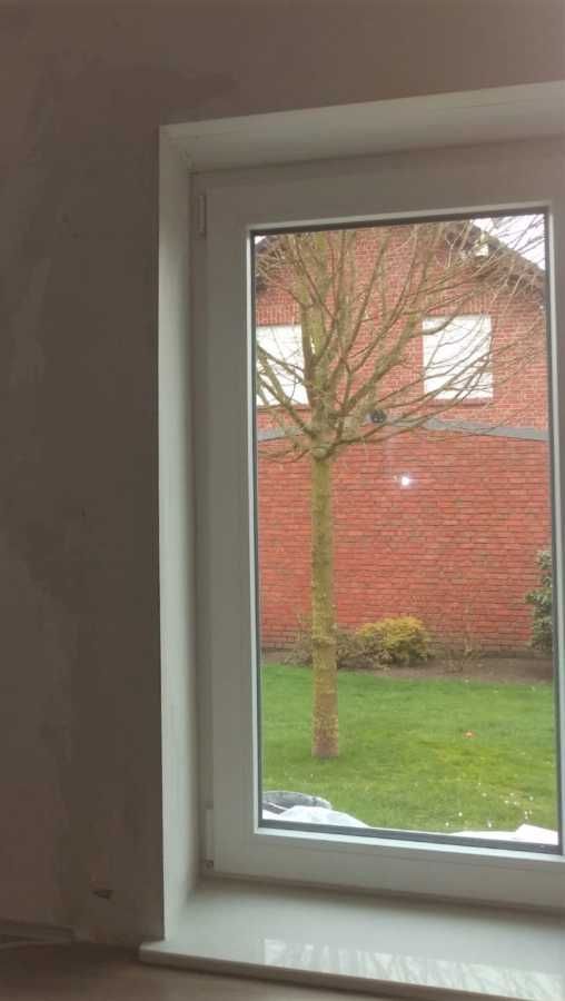 Vergrößerung eines Küchenfensters