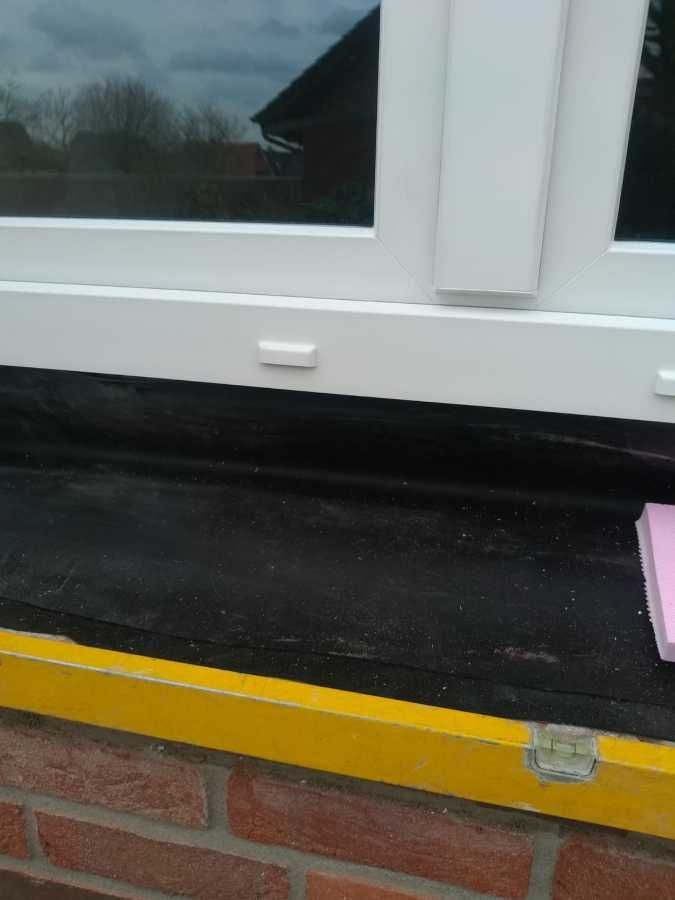 Vergrößerung eines Küchenfensters