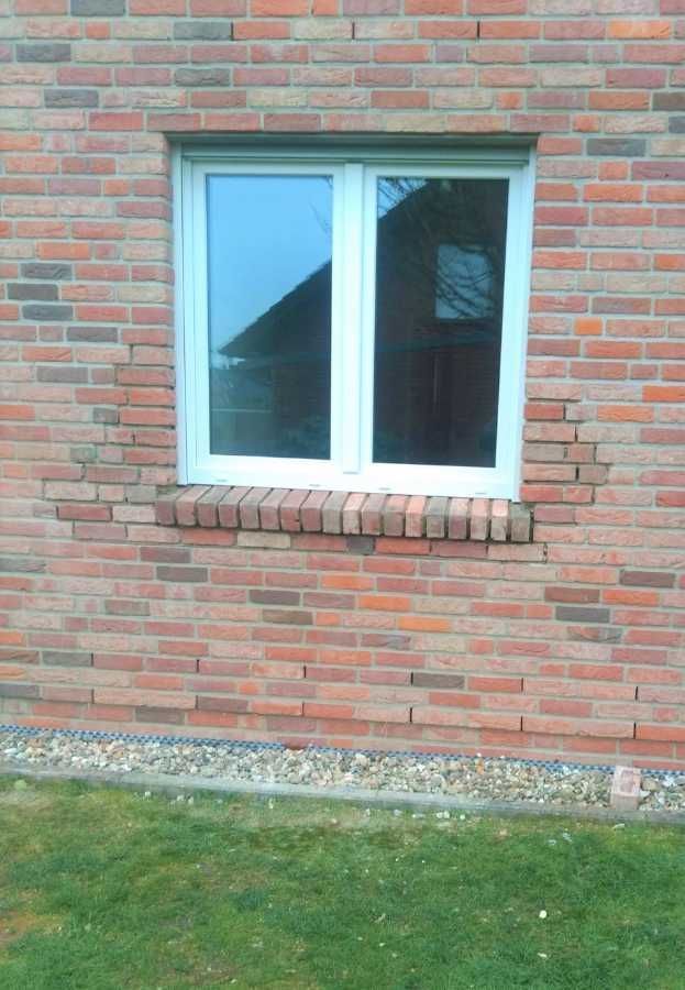 Vergrößerung eines Küchenfensters