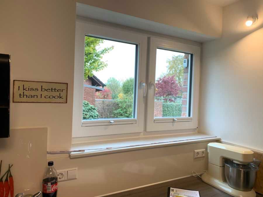 Vergrößerung eines Küchenfensters