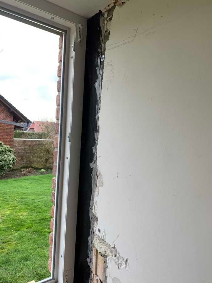 Vergrößerung eines Küchenfensters