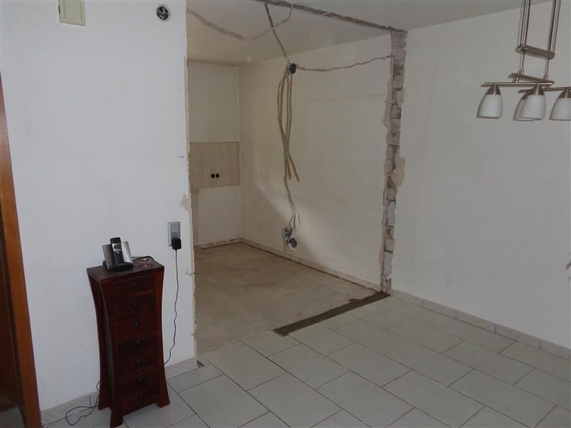 Küchenumbau Wanddurchbruch