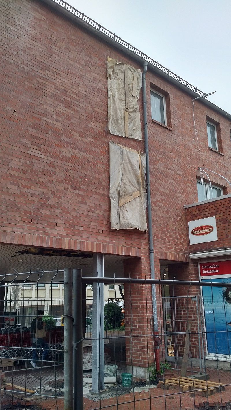 Herstellen von Wanddurchbrüchen in Außenwänden Bönen