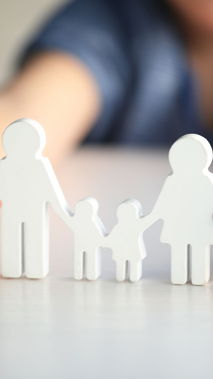Ribambelle représentant une famille
