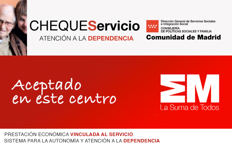 Cheque servicio atención a la dependencia