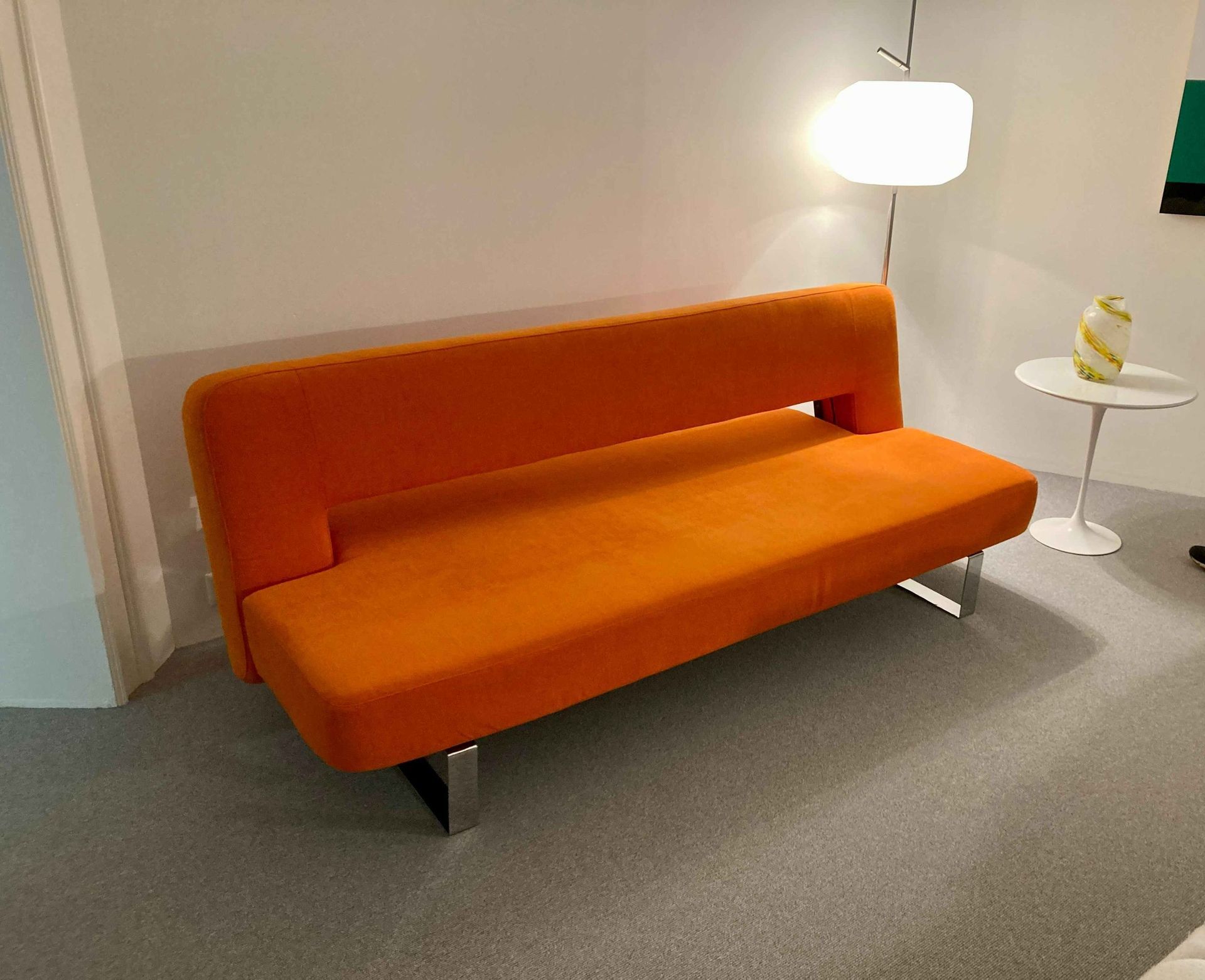 oranger sofa