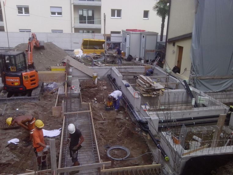 lavori in cantiere - Teti Costruzioni Sagl - Impresa costruzioni - Locarnese - Ticino