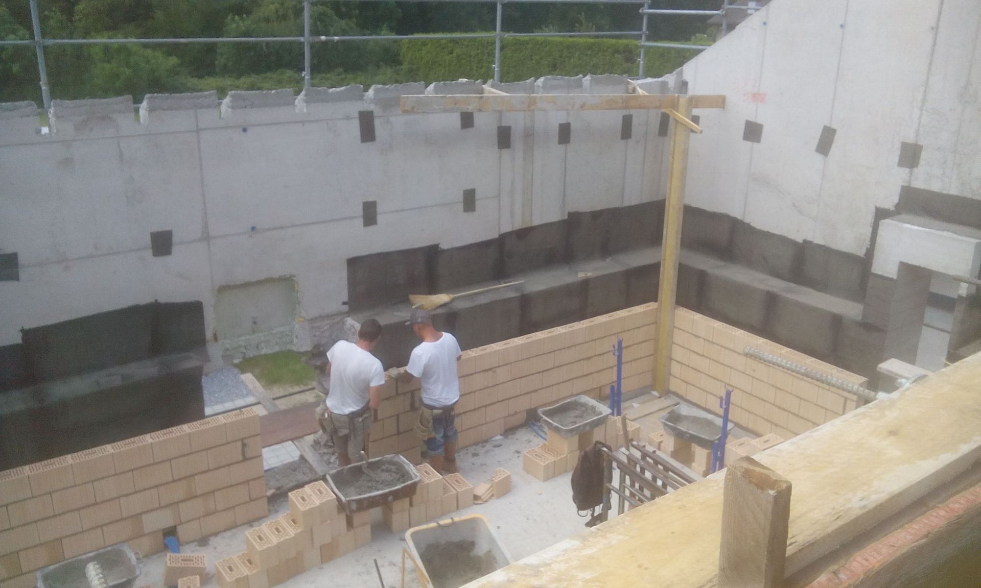 dal basso verso l'alto