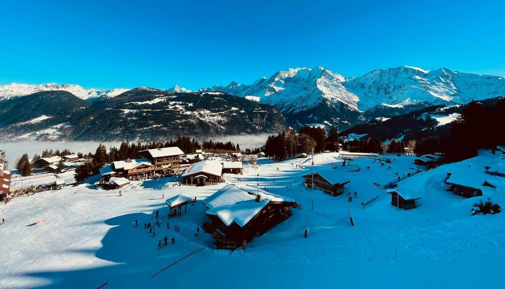 Vue aérienne de la boutique