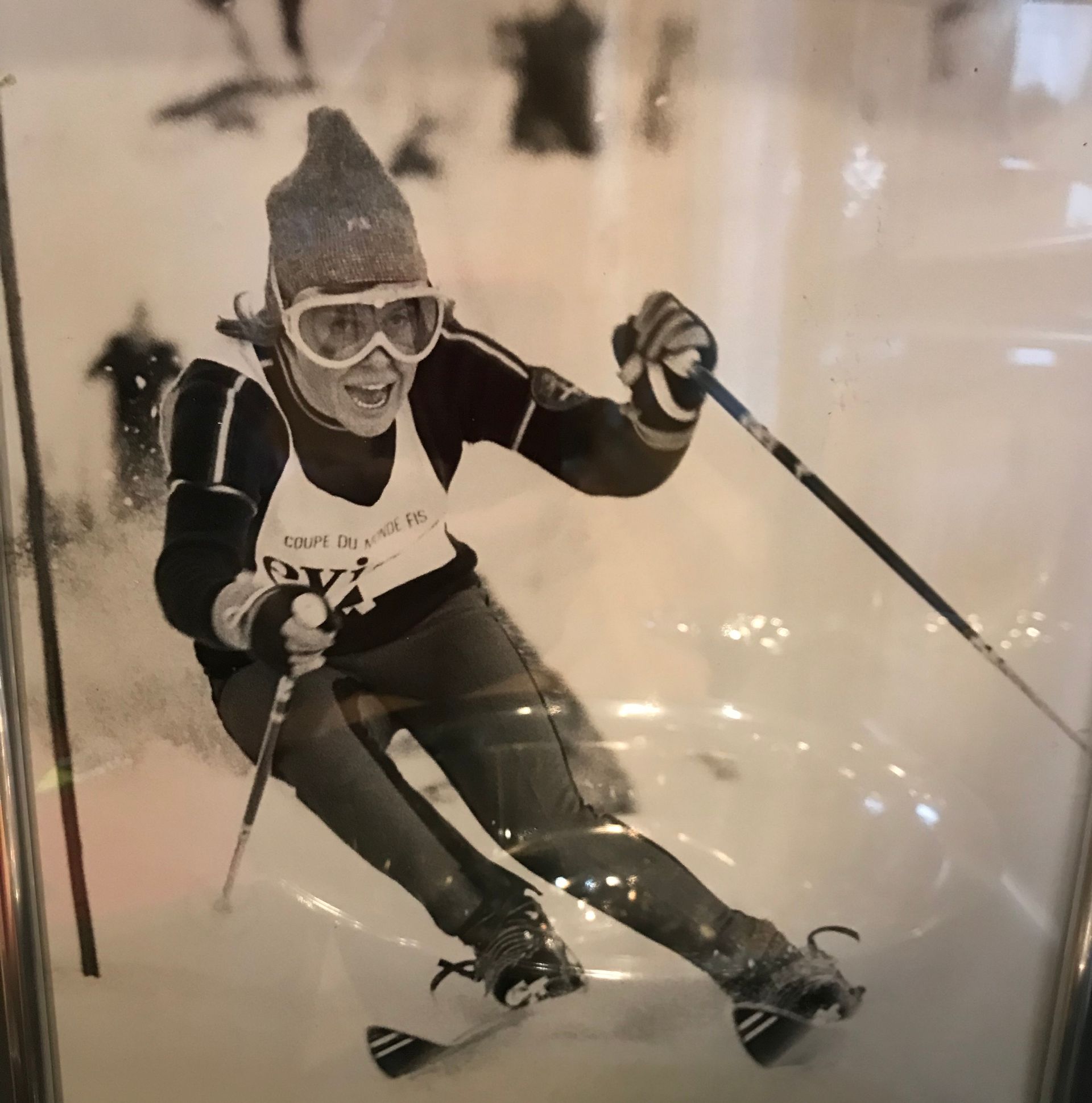 Florence Steurer en slalom