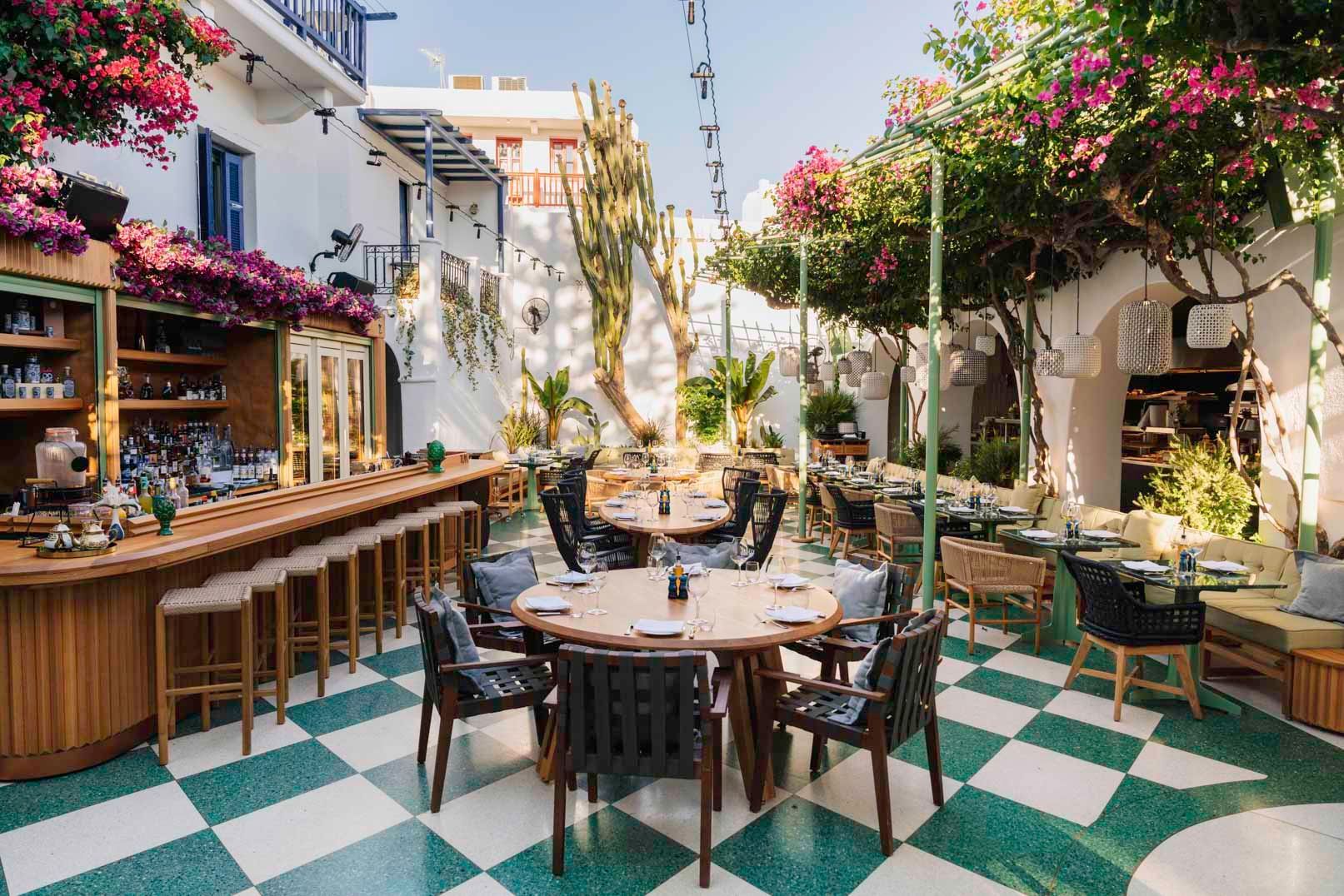 Cour de restauration