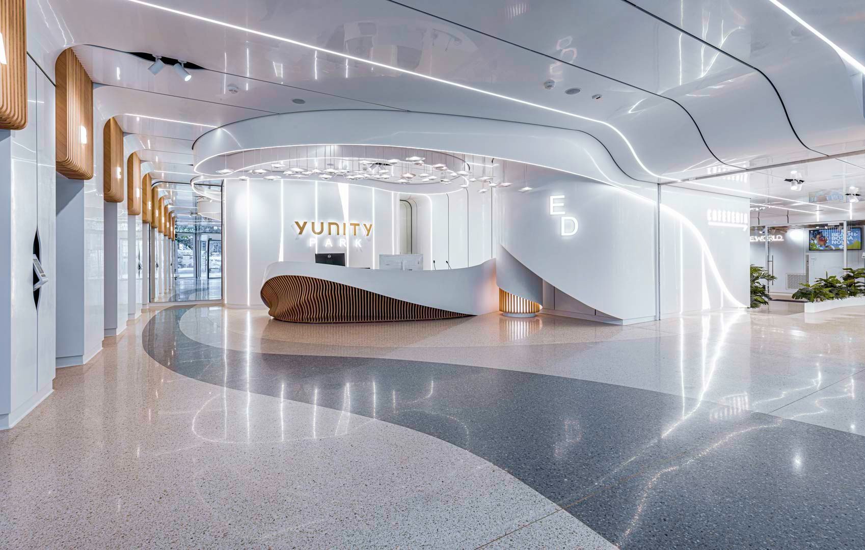 Terrazzo aux tons gris