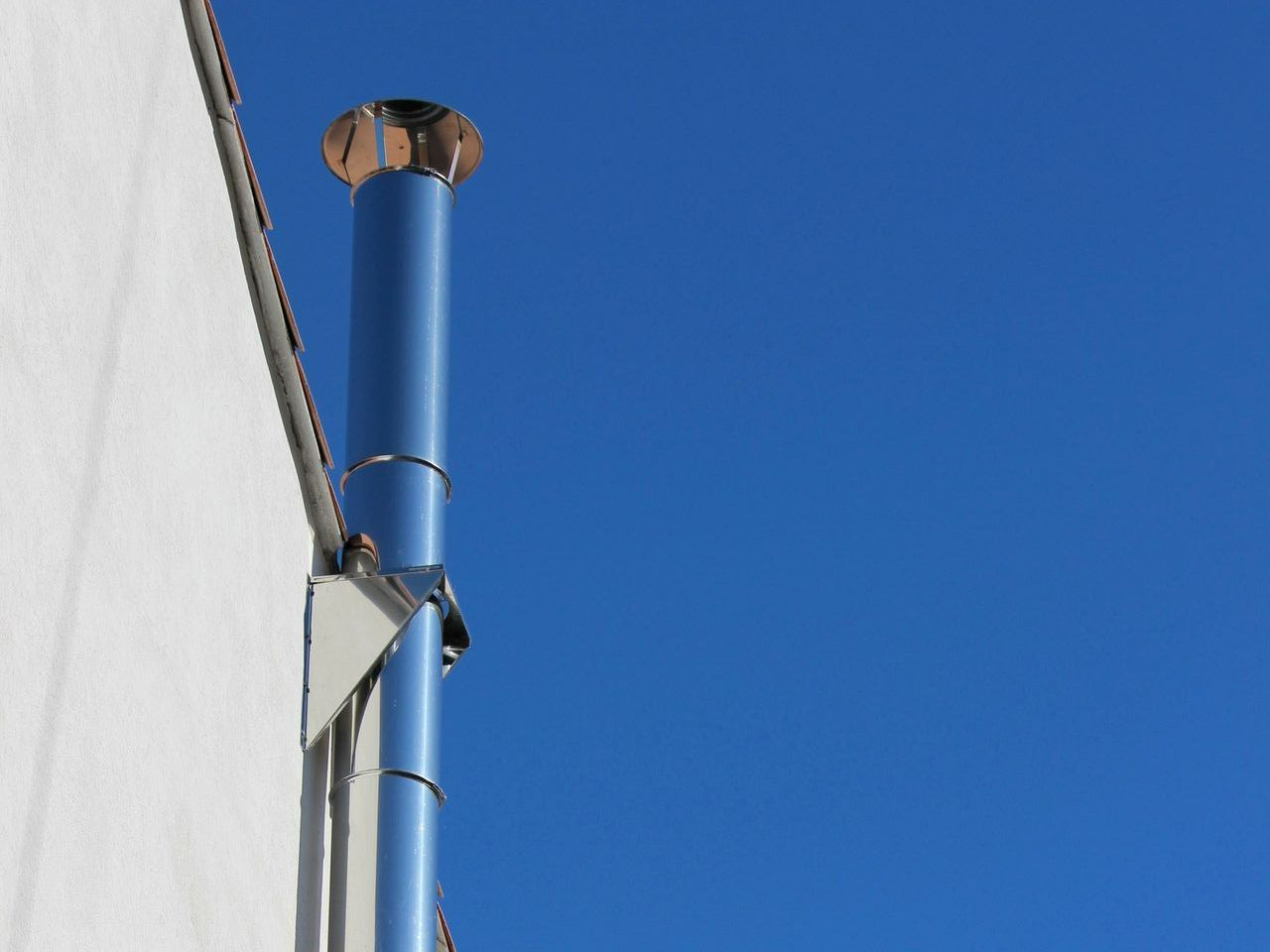 Un conduit de cheminée