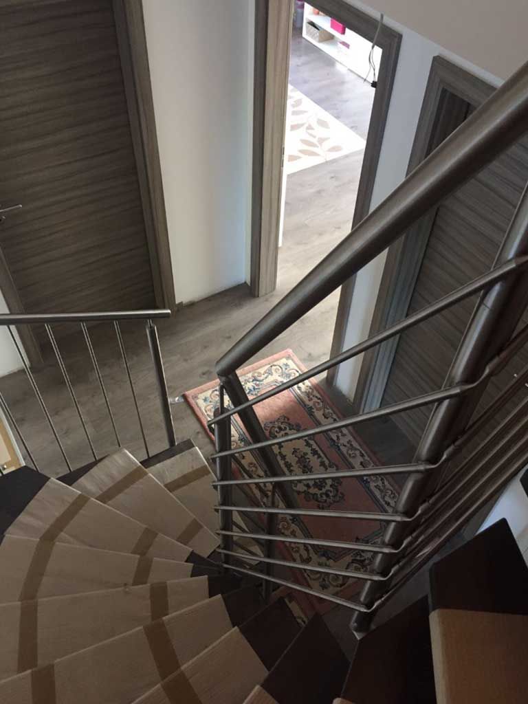 Treppe Metallgeländer