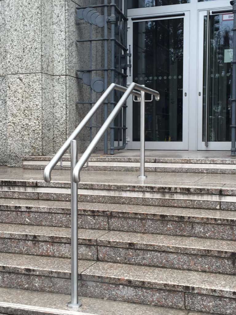 Treppe Metallgeländer