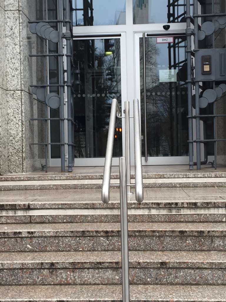 Treppe Metallgeländer