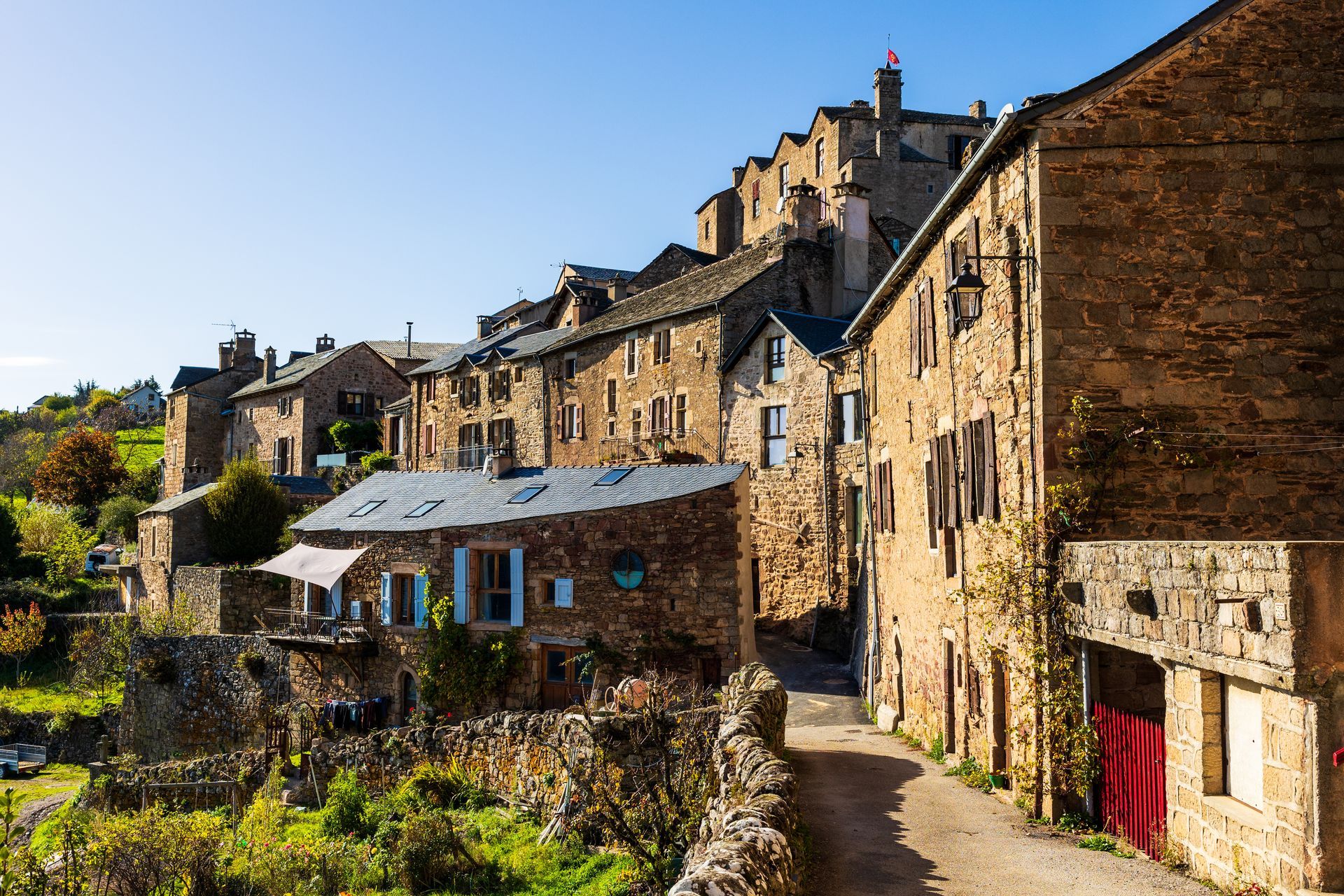 Des maisons en pierre