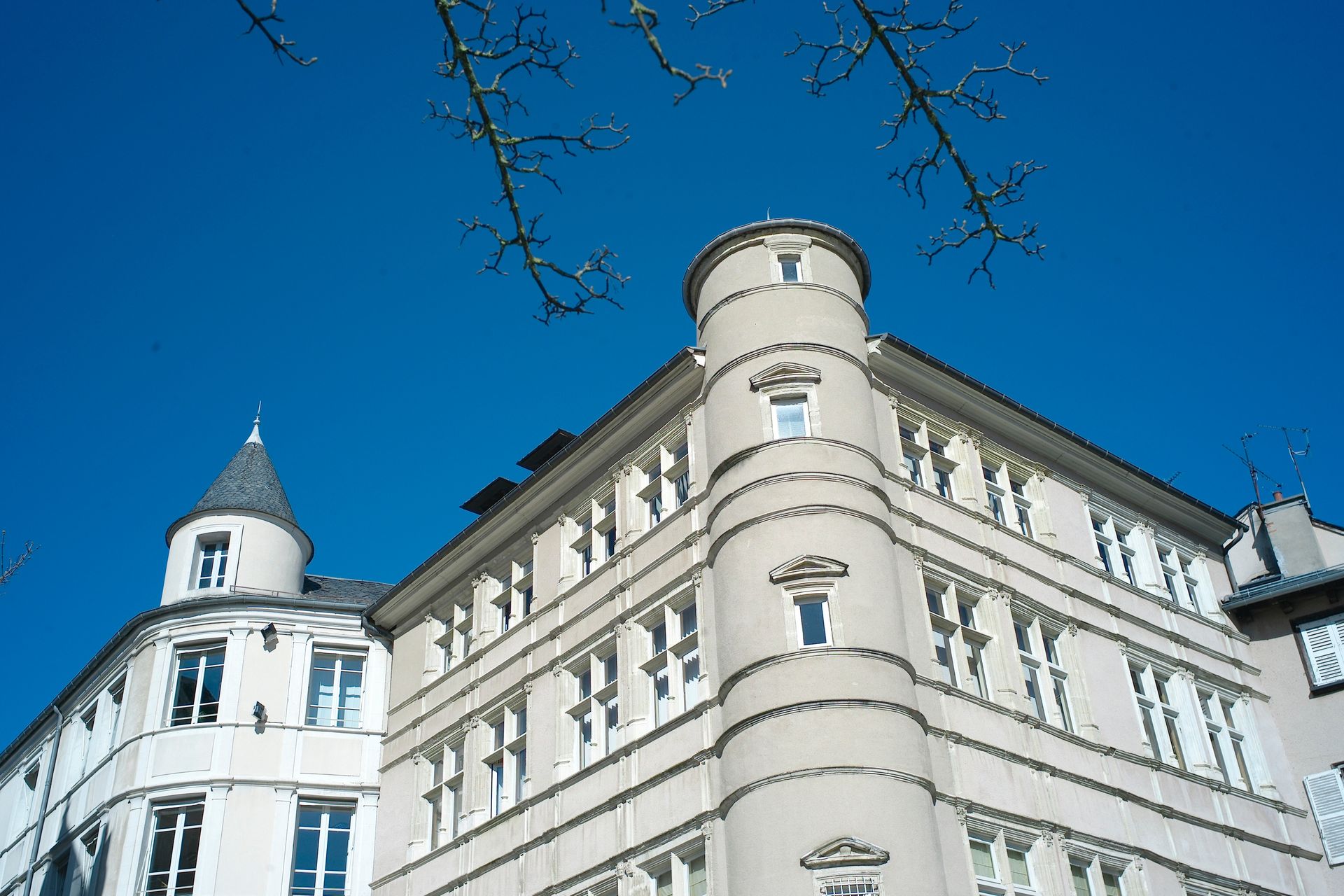 Un immeuble résidentiel