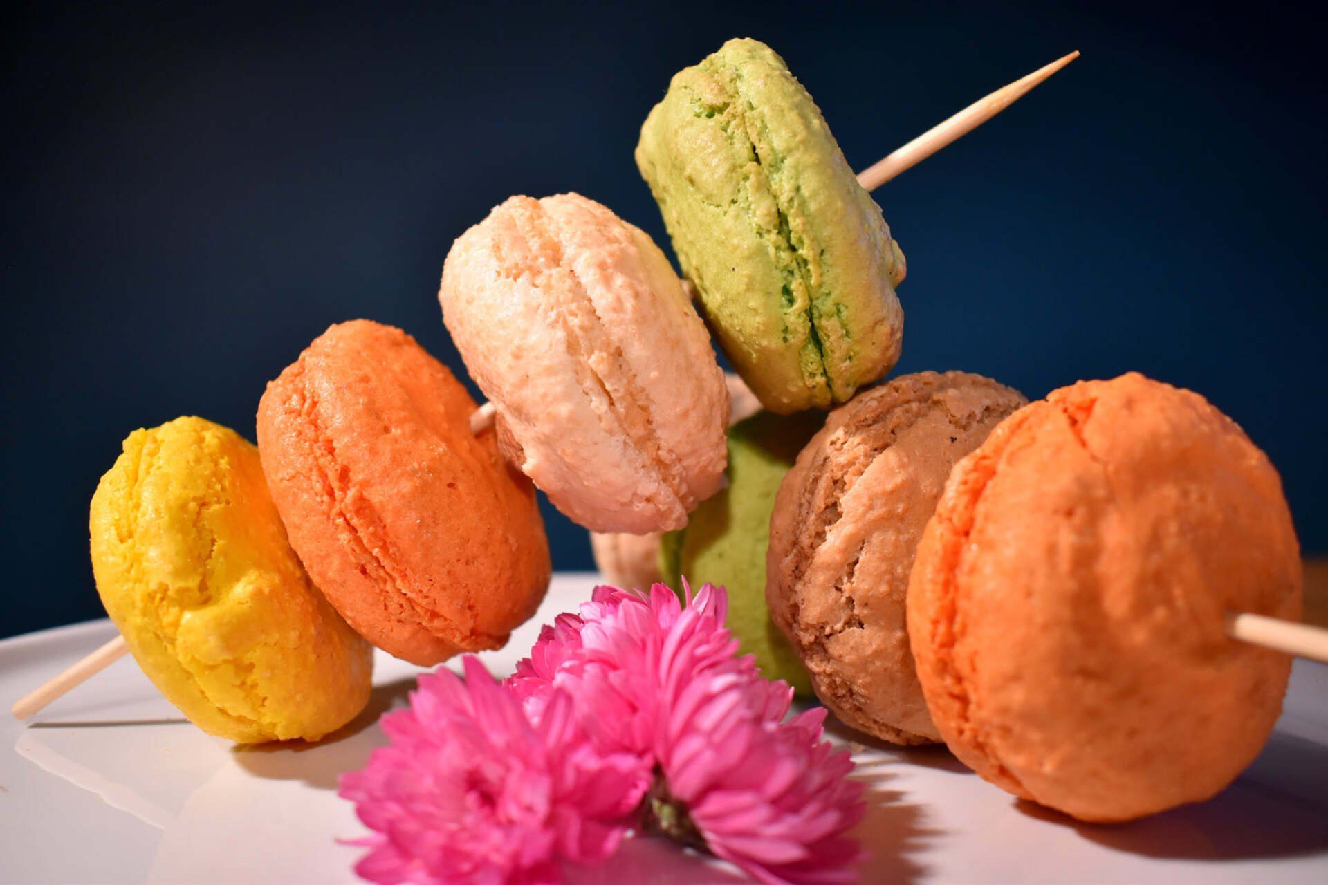 Vendeurs de macarons