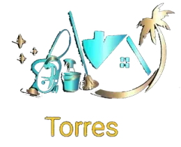 Un logotipo para una empresa de limpieza llamada Torres.