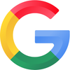 Un logo Google coloré sur fond blanc