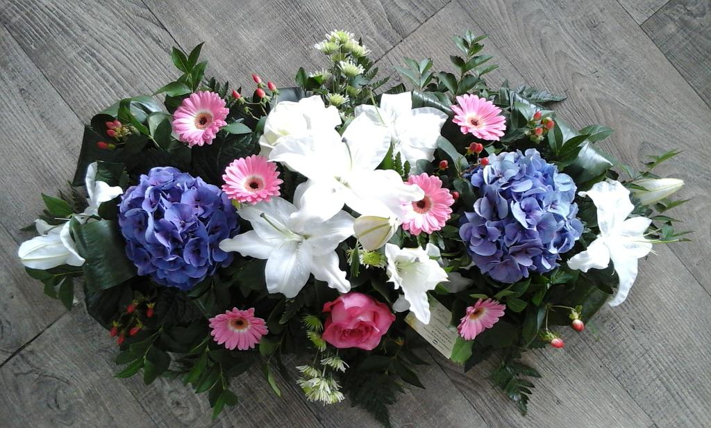 Composition avec hortensia