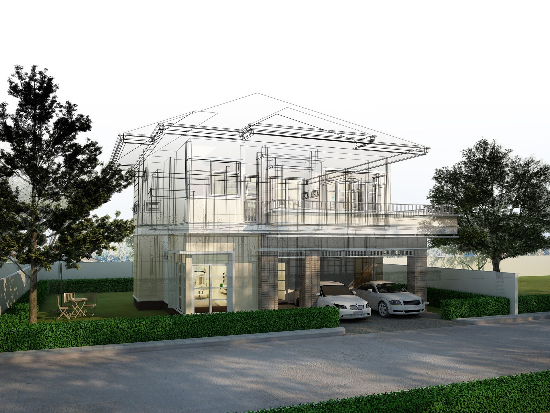 Un grupo de personas está trabajando en una estructura de madera.